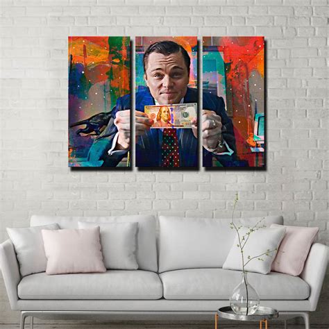 wolf of wall street canvas